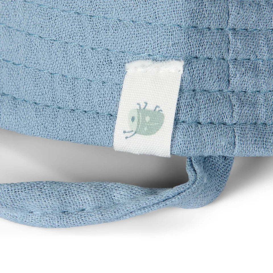 Gorro newborn Stone Blue - Little Dutch