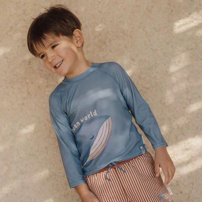 Camiseta UV manga larga Ocean Blue - Little Dutch