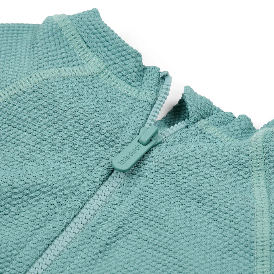 Camiseta UV manga larg Ocean Green - Little Dutch