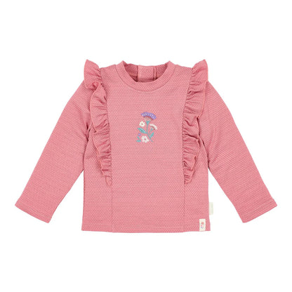 Camiseta UV manga lar Pink Sparkle - Little Dutch