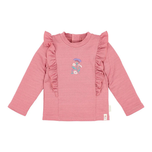 Camiseta UV manga lar Pink Sparkle - Little Dutch