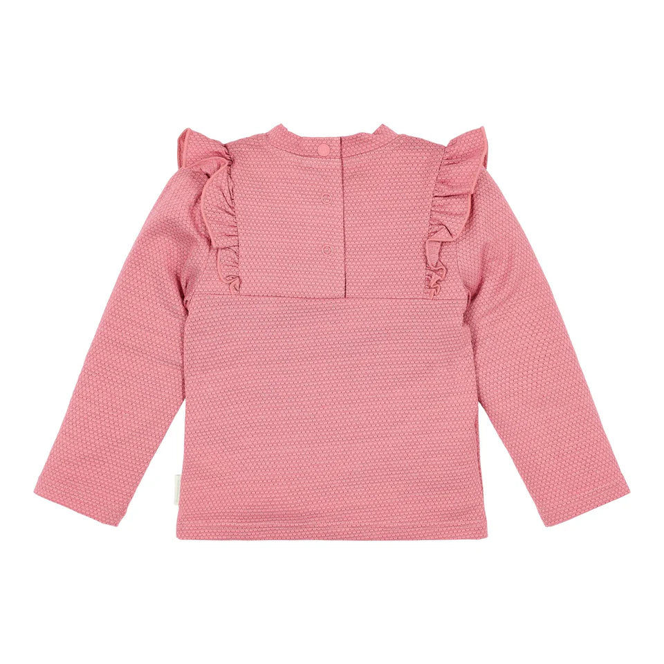 Camiseta UV manga lar Pink Sparkle - Little Dutch