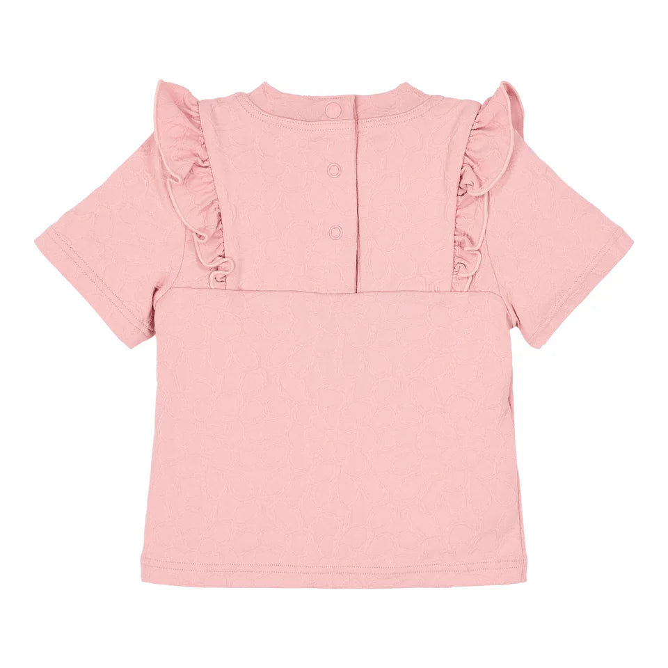 Camiseta UV manga corta Pink Rose - Little Dutch
