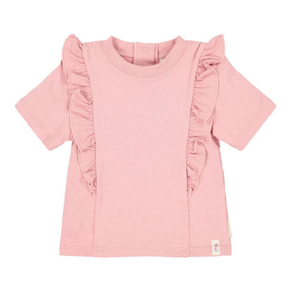 Camiseta UV manga corta Pink Rose - Little Dutch