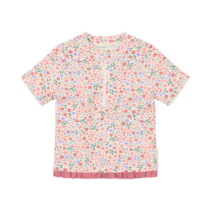 Camiseta UV manga corta Flowerfiel - Little Dutch