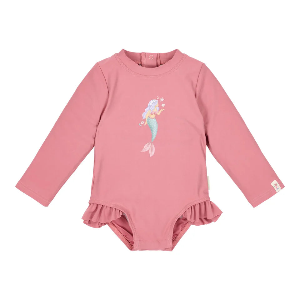 Bañador manga larga Pink - Little Dutch