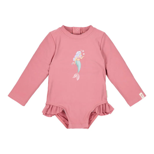 Bañador manga larga Pink - Little Dutch