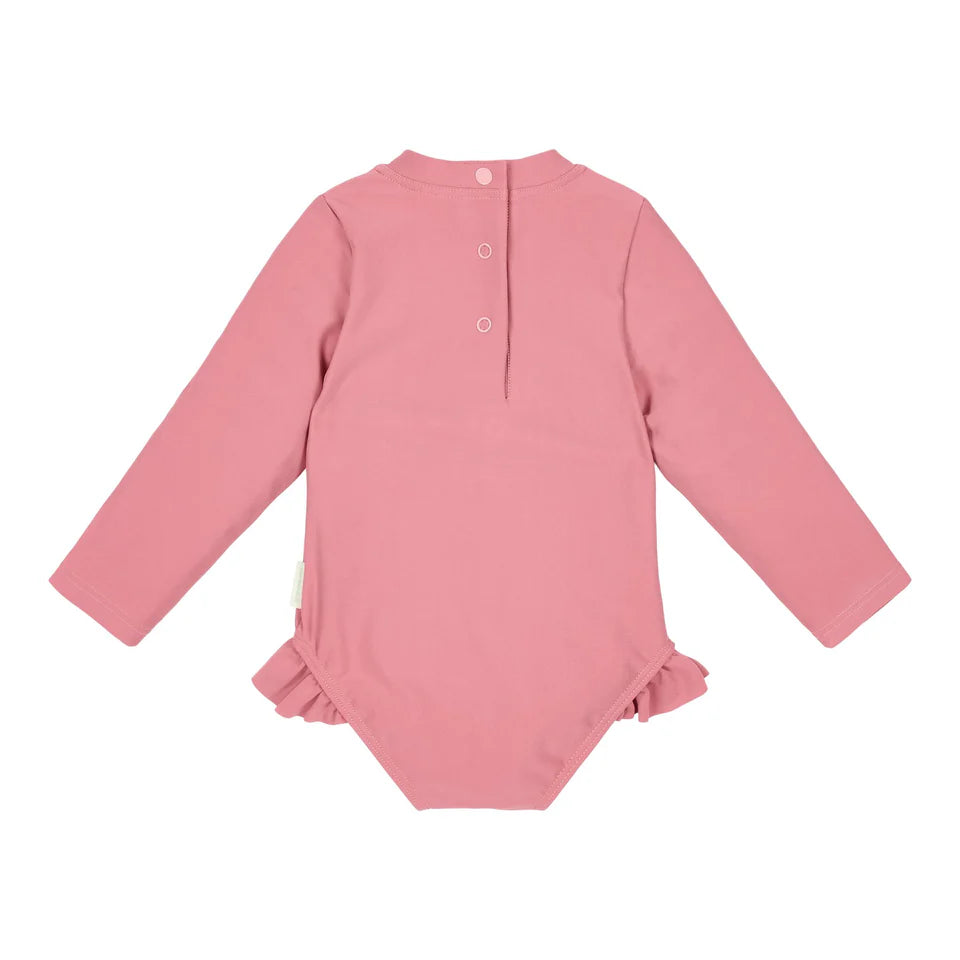 Bañador manga larga Pink - Little Dutch