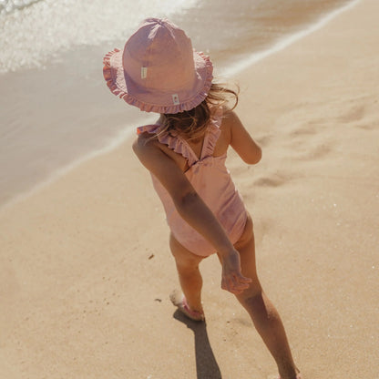 Gorro sol Pink Rose - Little Dutch