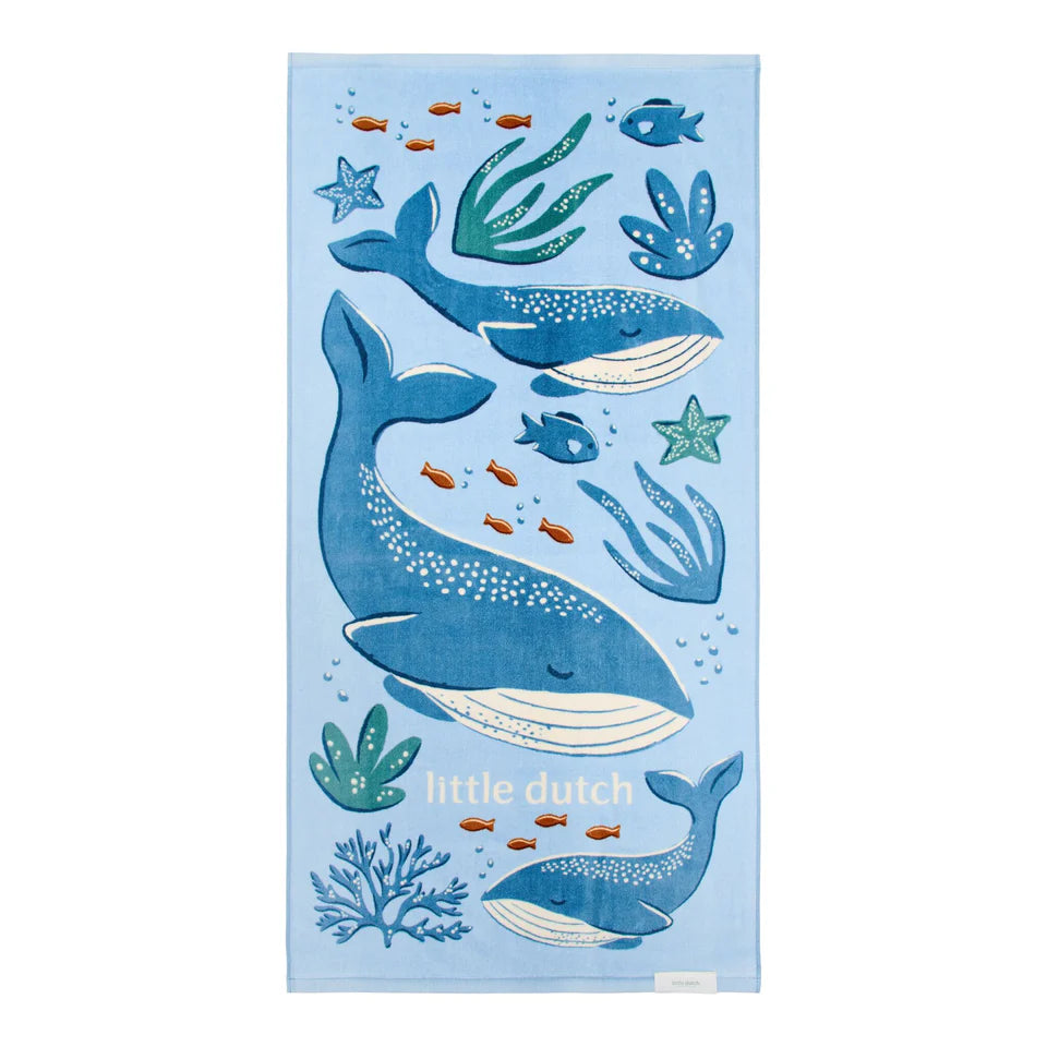 Toalla World Blue - Little Dutch