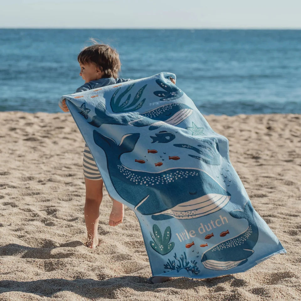 Toalla World Blue - Little Dutch