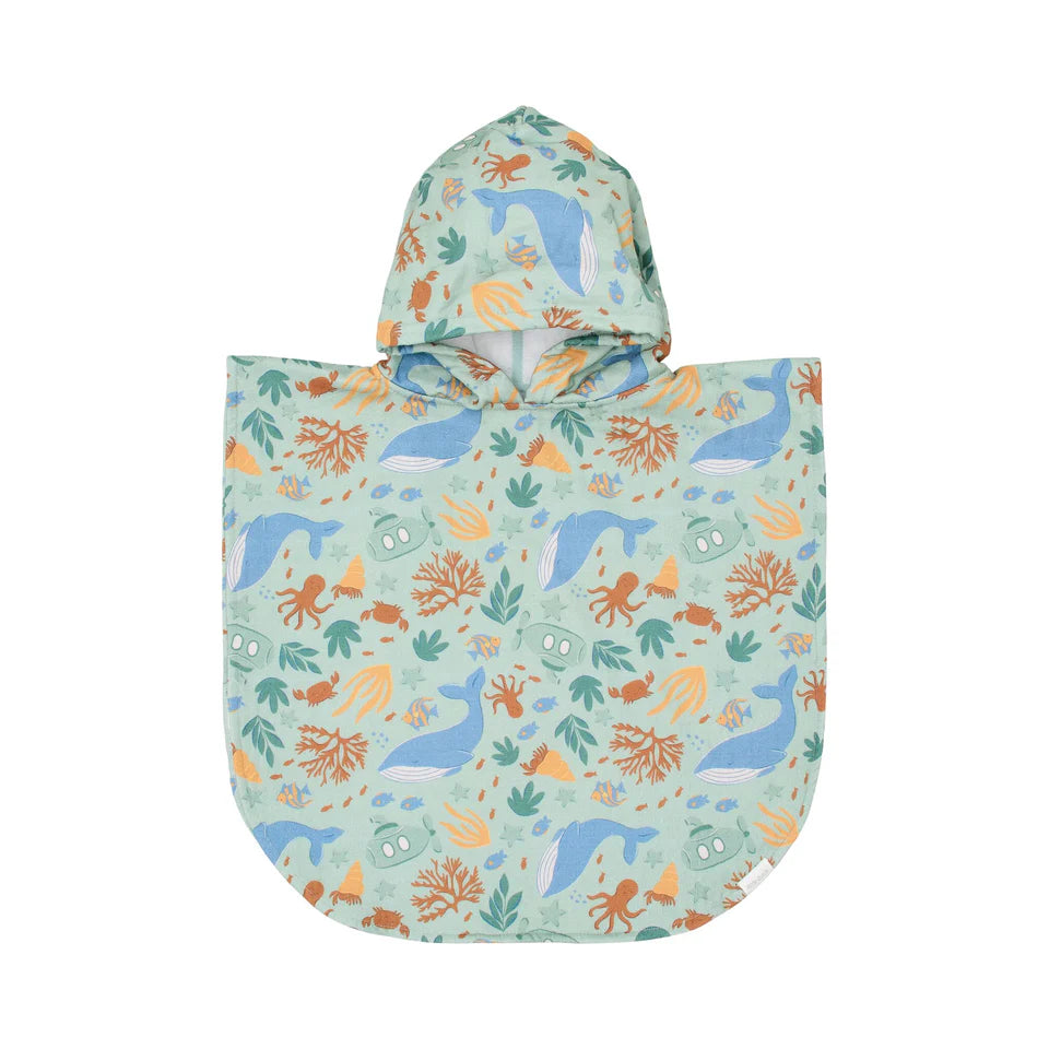 Poncho Multicolor Friends - Little Dutch