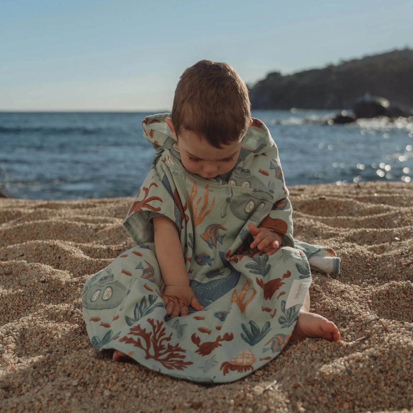 Poncho Multicolor Friends - Little Dutch