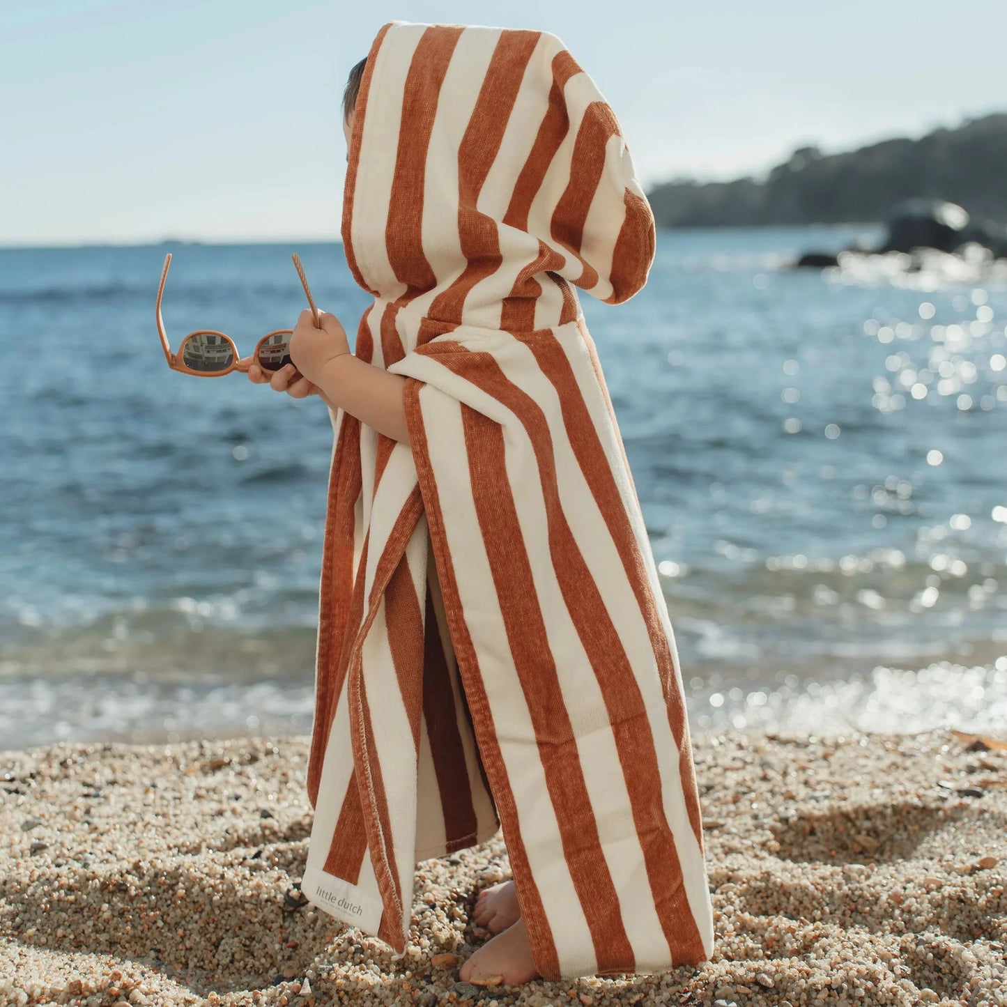 Poncho World Brown - Little Dutch