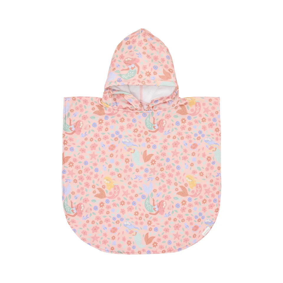 Poncho Multicolor Mermaid - Little Dutch