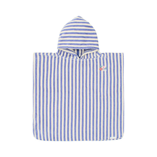 Poncho Purple Stripe - Little Dutch
