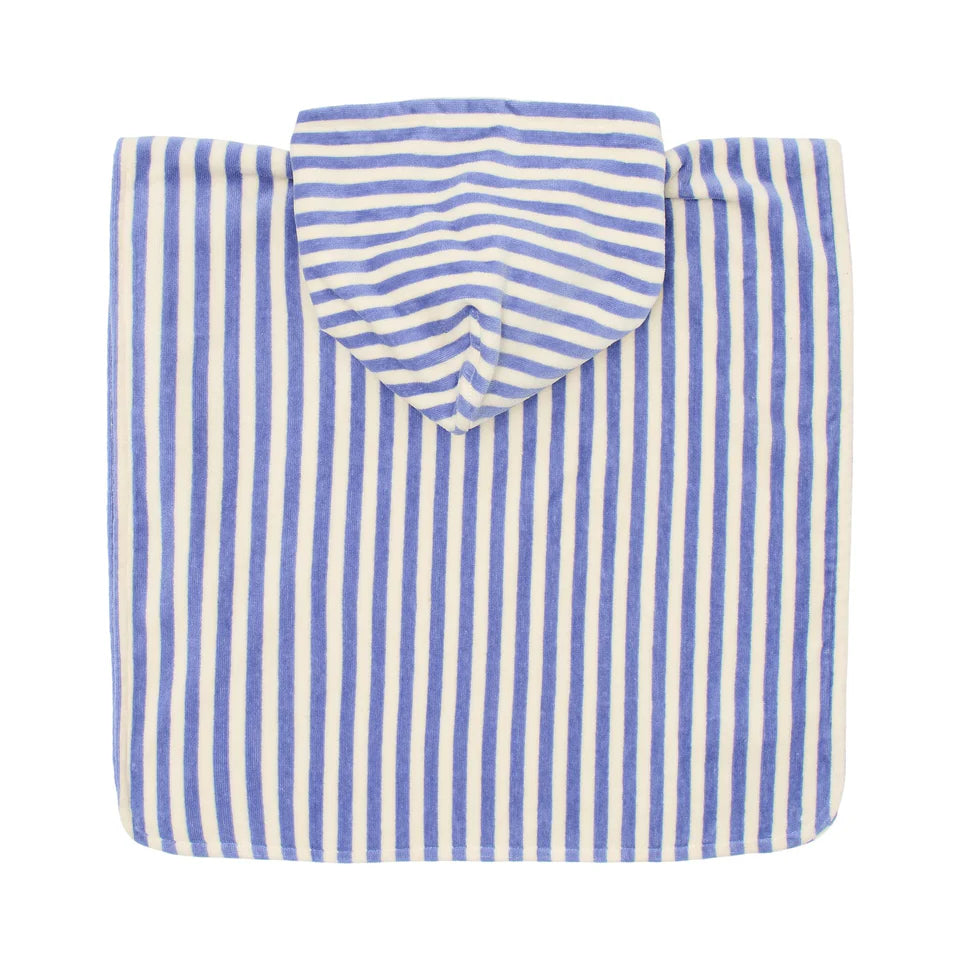 Poncho Purple Stripe - Little Dutch