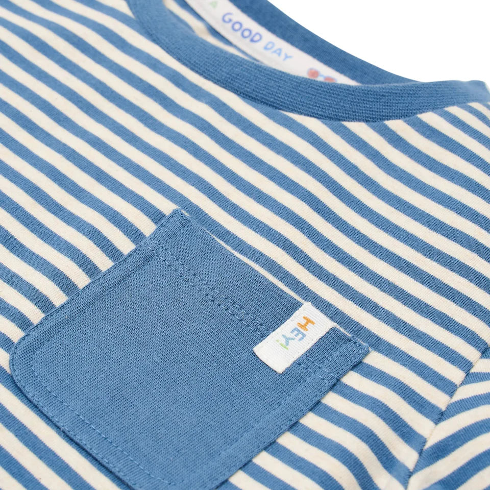 Camisa de manga corta Indigo Sand - Little Dutch