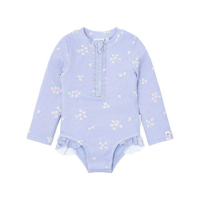 Bañador manga larga Lavender - Little Dutch