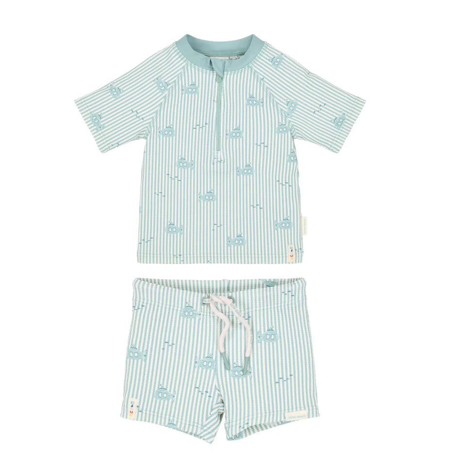 Conjunto UV manga corta Adventure - Little Dutch