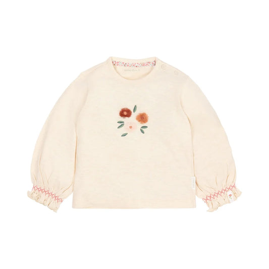Camiseta de Manga Larga Vainilla Melee – Little Dutch