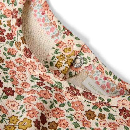Vestido de Manga Larga Safari Flores – Little Dutch