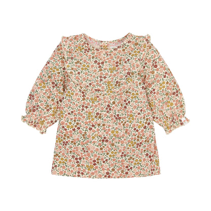 Vestido de Manga Larga Safari Flores – Little Dutch