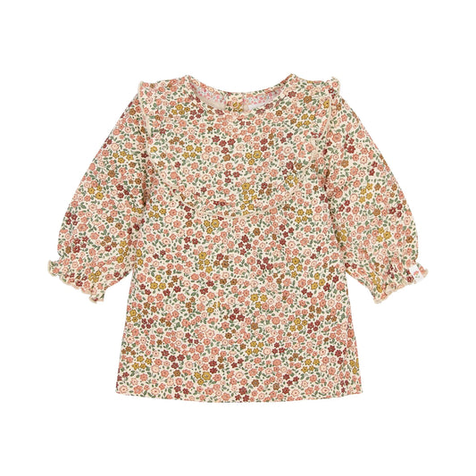 Vestido de Manga Larga Safari Flores – Little Dutch