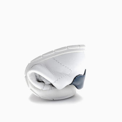 Deportivo tenis barefoot Ziggy blanco/marino - Pablosky