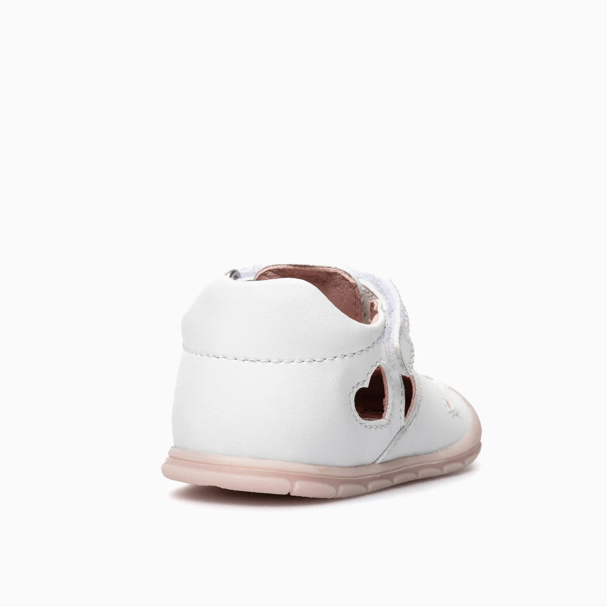 Sandalias barefoot Ziggy Blanco/rosa - Pablosky