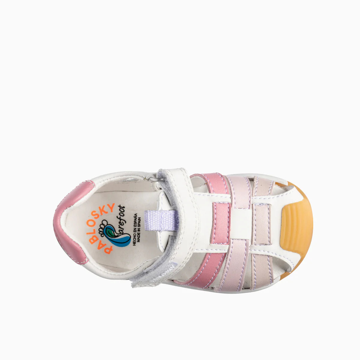 Sandalias barefoot Leader-Tech Off White - Pablosky