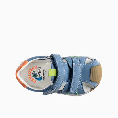 Sandalias barefoot Nobuck-Tech Frangipane - Pablosky