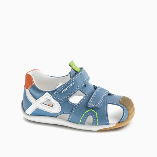 Sandalias barefoot Nobuck-Tech Frangipane - Pablosky