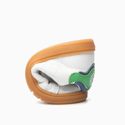 Deportivo tenis barefoot Sax azul/verde- Pablosky