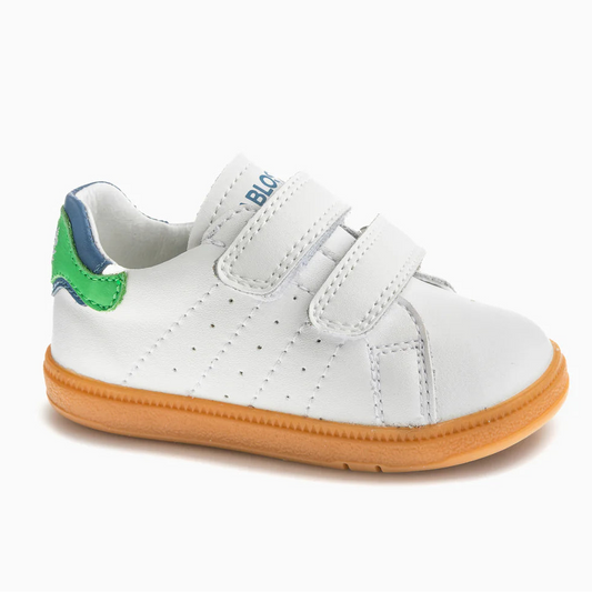 Deportivo tenis barefoot Sax azul/verde- Pablosky