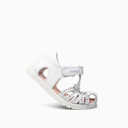 Sandalias barefoot Quizz Blanco  Strass - Pablosky
