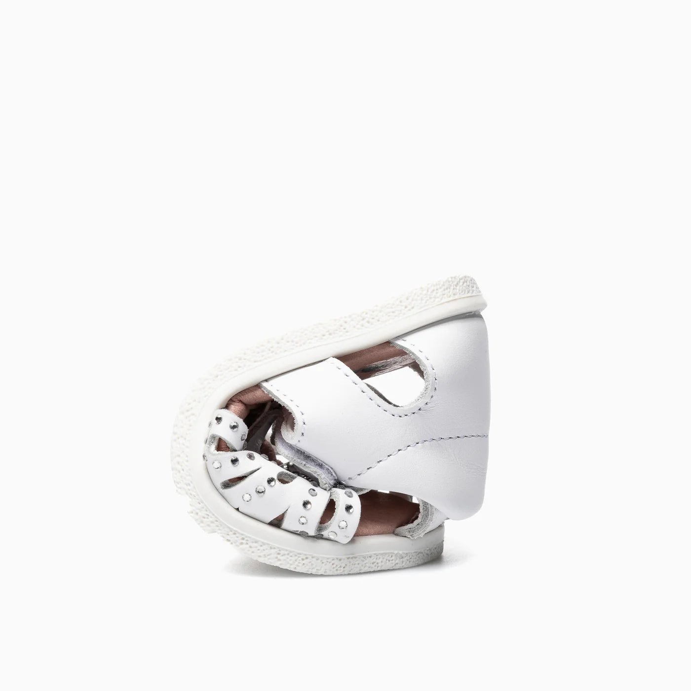 Sandalias barefoot Quizz Blanco  Strass - Pablosky