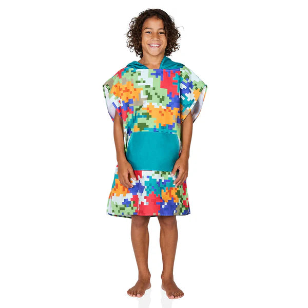 Poncho Kids Camo Cubes - Dock & Bay