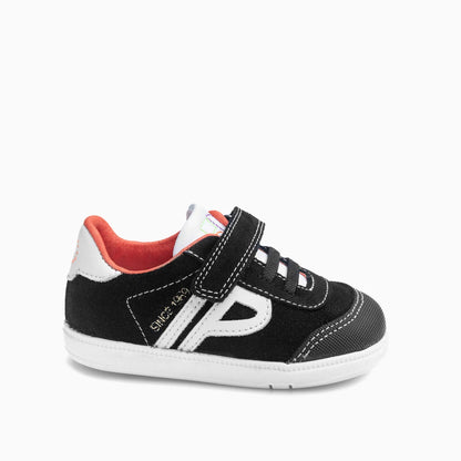 Deportivo tenis barefoot Sax Serraje Negro- Pablosky