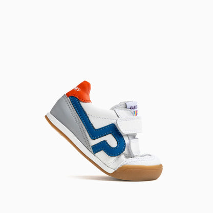 Deportivo tenis barefoot Sun Azul Naranja - Pablosky