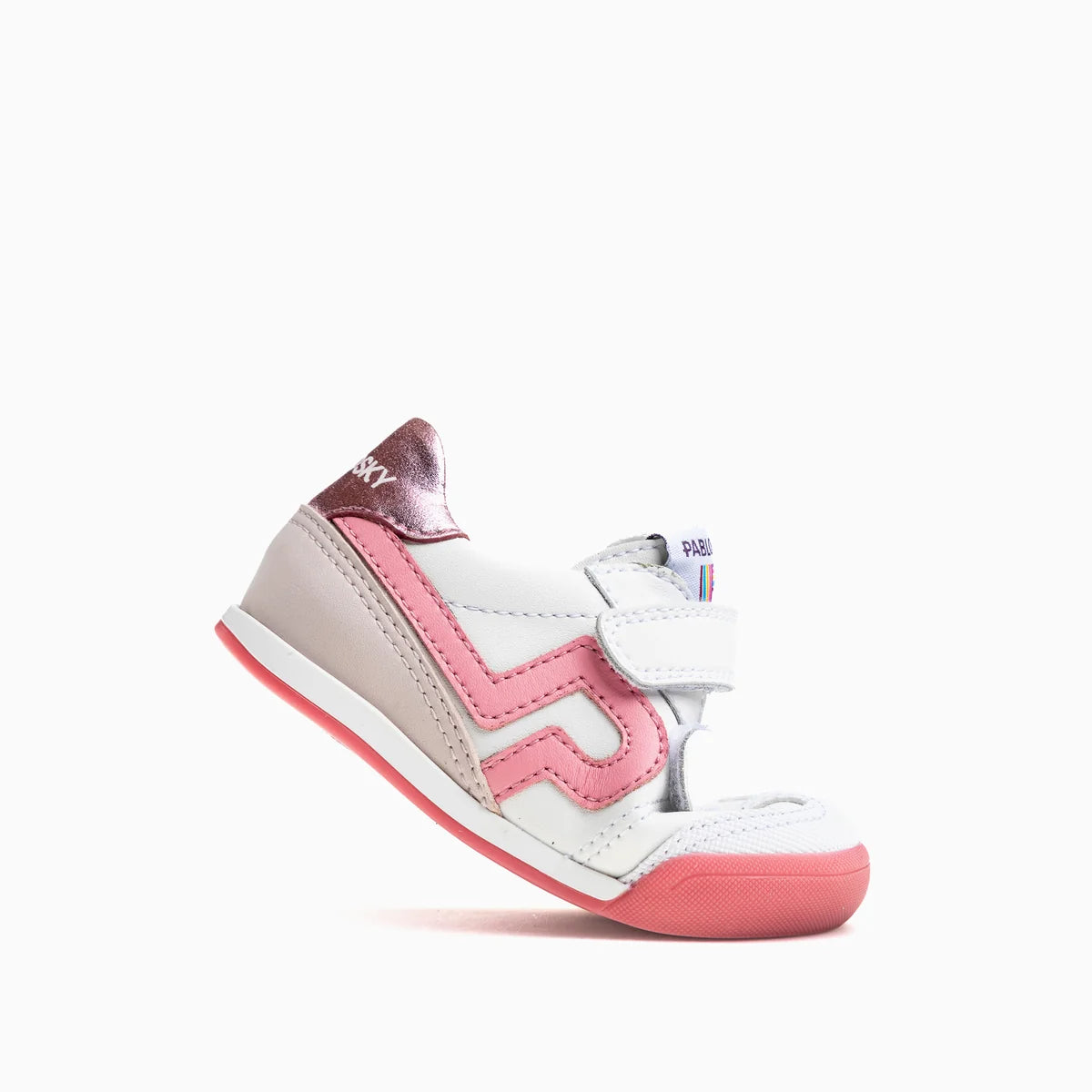 Deportivo tenis barefoot Sun Rosa Metalizado - Pablosky