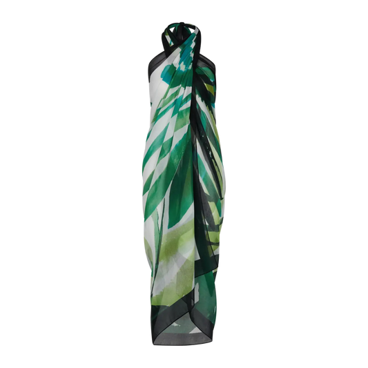 Pareo Beach Mywear Summer Palm Green - Triumph