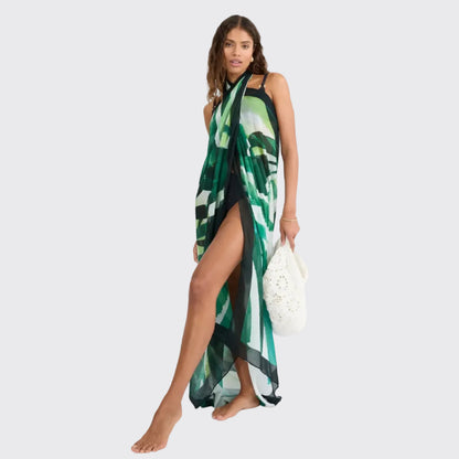 Pareo Beach Mywear Summer Palm Green - Triumph