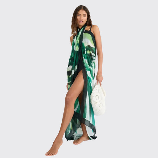 Pareo Beach Mywear Summer Palm Green - Triumph