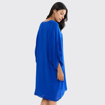 Kaftan Beach Mywear Raspberry Racing Blue - Triumph