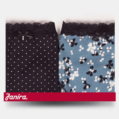 Braga Janira Mid Slip Black Bloom pack-2