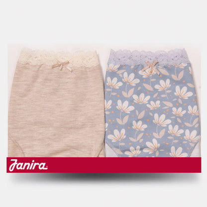 Braga Mid Slip Coq Sandy pack-2 - Janira