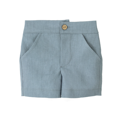 Conjunto pantalón Egeo vichy azul - Calamaro