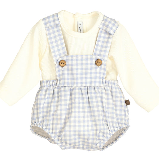 Conjunto Pololo Bebe Niño Berg Azul - Calamaro