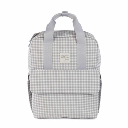 Mochila I Love Vichy gris - Walking Mum